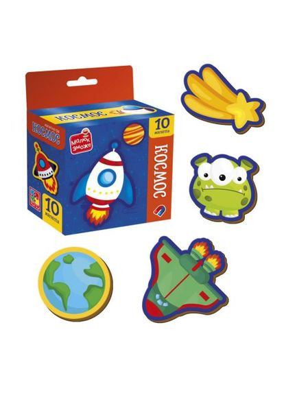 Гра розвиваюча (набір магнітів) "Космос" Vladi toys (361418470)