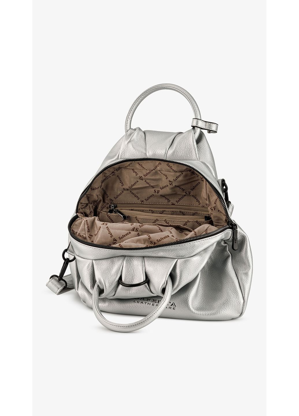 Сумка-рюкзак женская 6213 Серебряный shop (2000999143830) No Brand (362893732)