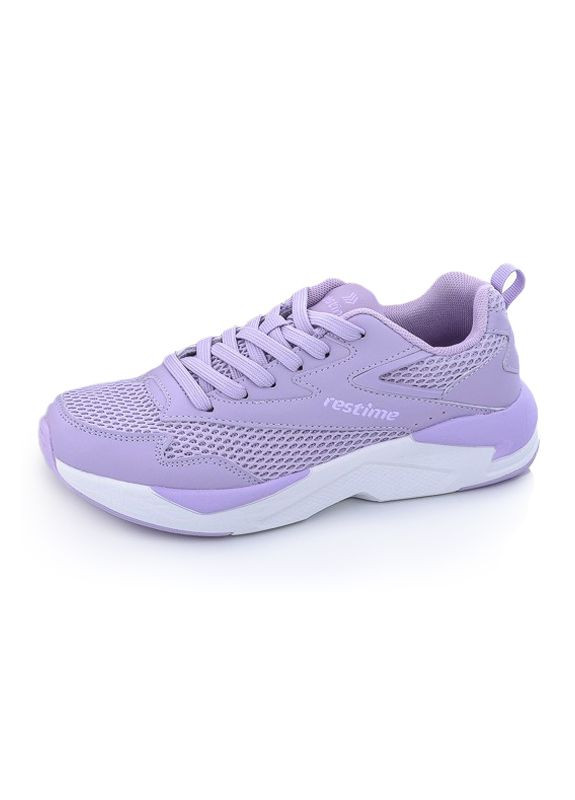 Фиолетовые демисезонные кроссовки женские No Brand