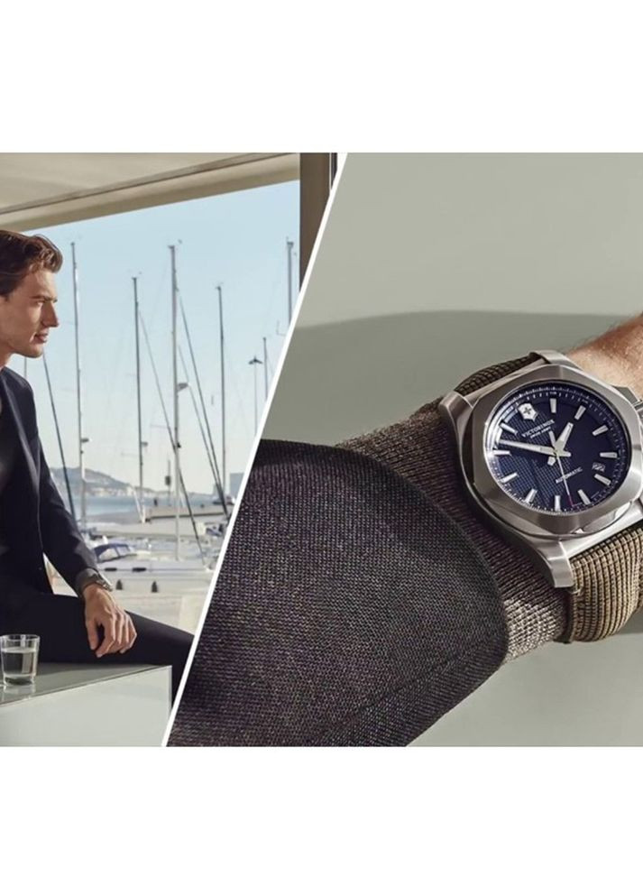 Чоловічий годинник Swiss Army I.N.O.X. Mechanical V241834 Victorinox (316616499)