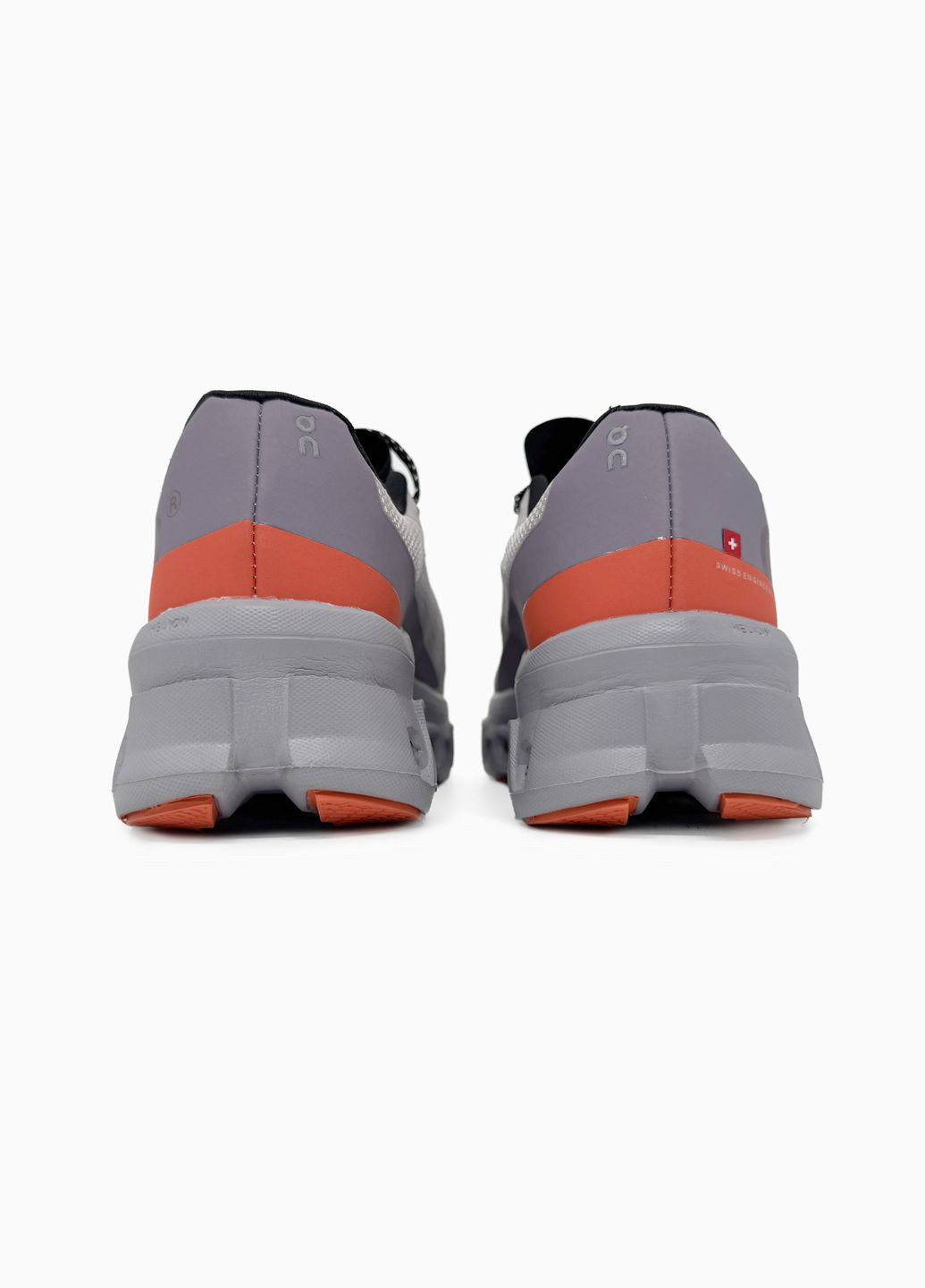 Серые демисезонные кроссовки мужские и женские on cloudmonster pearl flame | он клоудмонстер серые No Brand