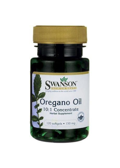 Олія орегано (материни), Oregano Oil,, 150 мг, 120 капсул Swanson (366733846)