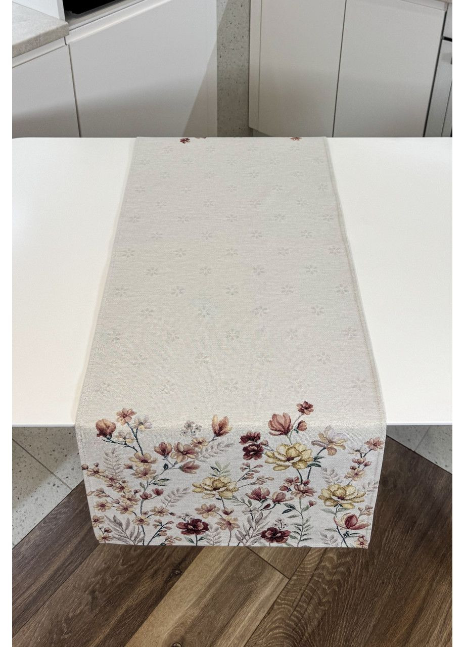 Дорожка на стол ранер 45х140 см. RANIA гобелен No Brand (360890003)