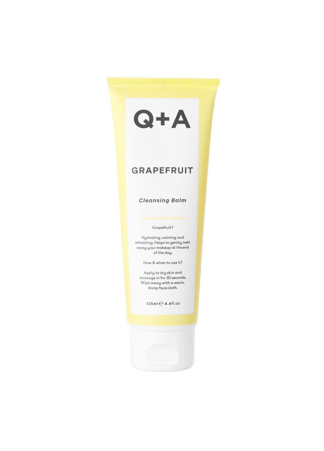 Очищуючий бальзам для обличчя з грейпфрутом - Grapefruit - Cleansing Balm - 125ml Q+A (363332327)
