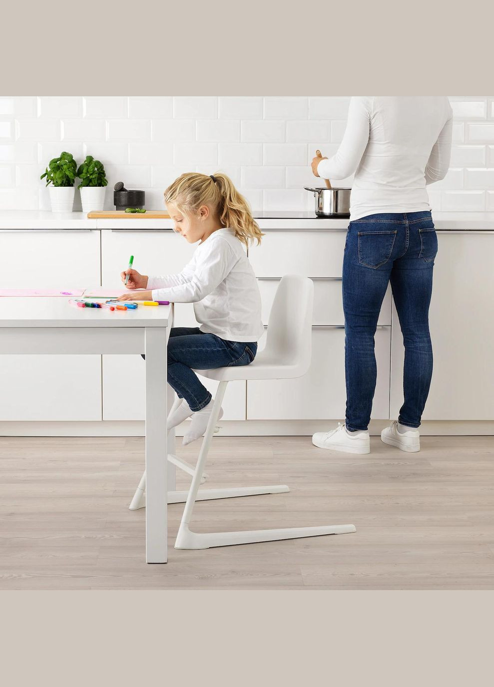 Дитячий/дитячий стільчик ІКЕА LANGUR (s09252593) IKEA (278408291)