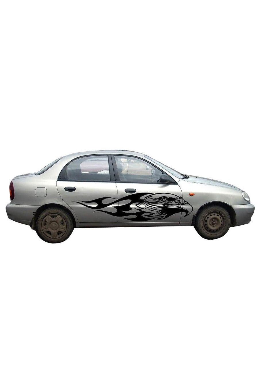 Наклейки на авто 3D TUNING STUDIO Орел 1700х900х0.060мм No Brand (362499447)
