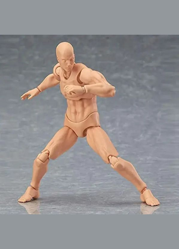 Рухливі фігурки 13 см для художника з підставкою 2шт, статуетки рухомі No Brand (330245719)