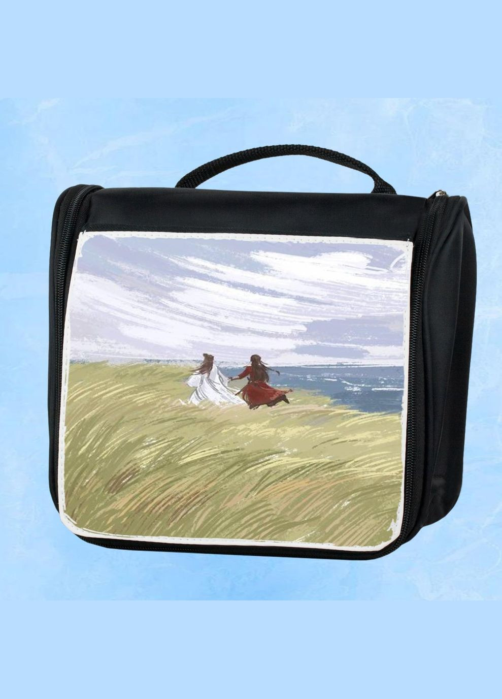 Дорожня сумка - органайзер для косметики несессер Art #30 Чорна No Brand (318677672)