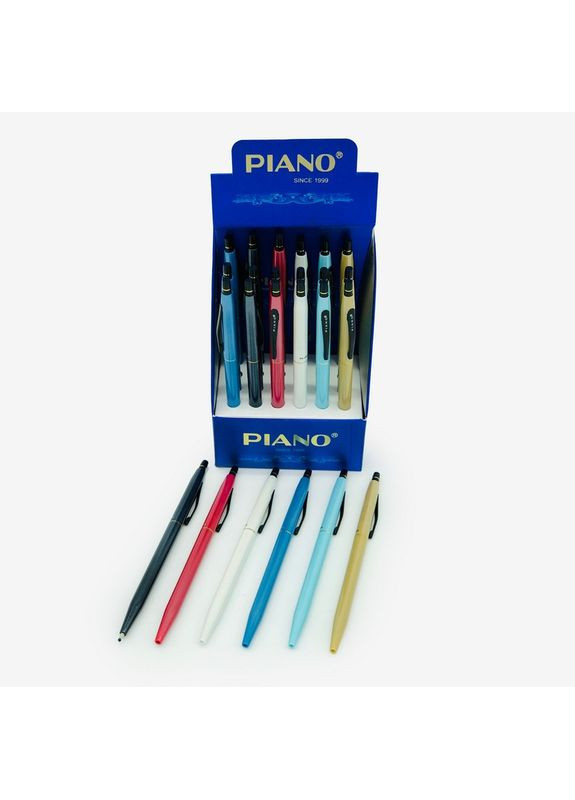 Ручка шариковая автоматическая PS-008 ELEGANT, 0.7 мм, синие чернила Piano (366197591)