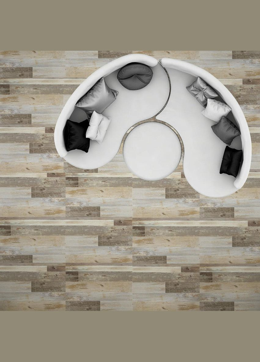 Самоклеюча вінілова плитка мозаїка світла, ціна за 1 шт. СВП-7 Матова (3DPanda-0288) Sticker Wall (323155253)