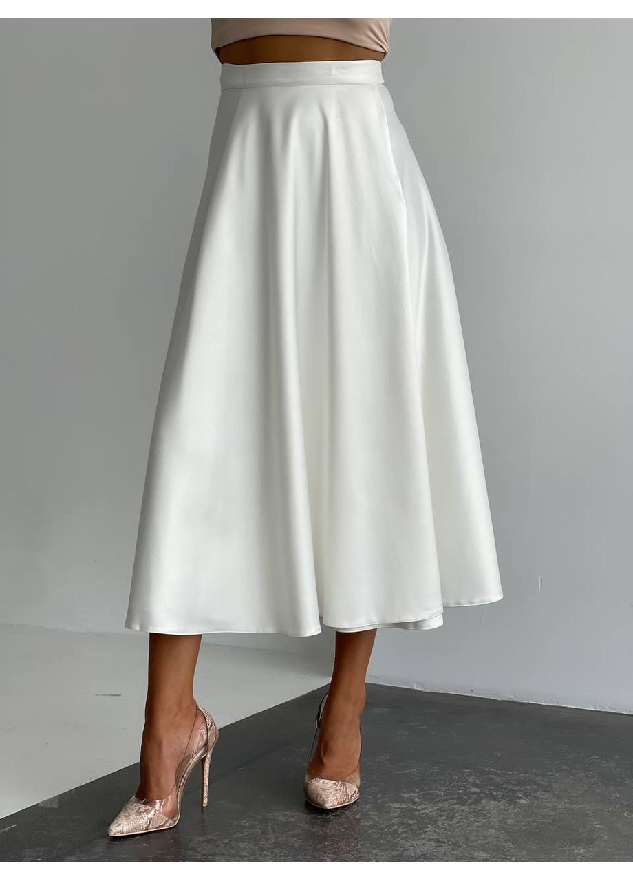 Жіноча спідниця міді на запах MonCher (354940761)