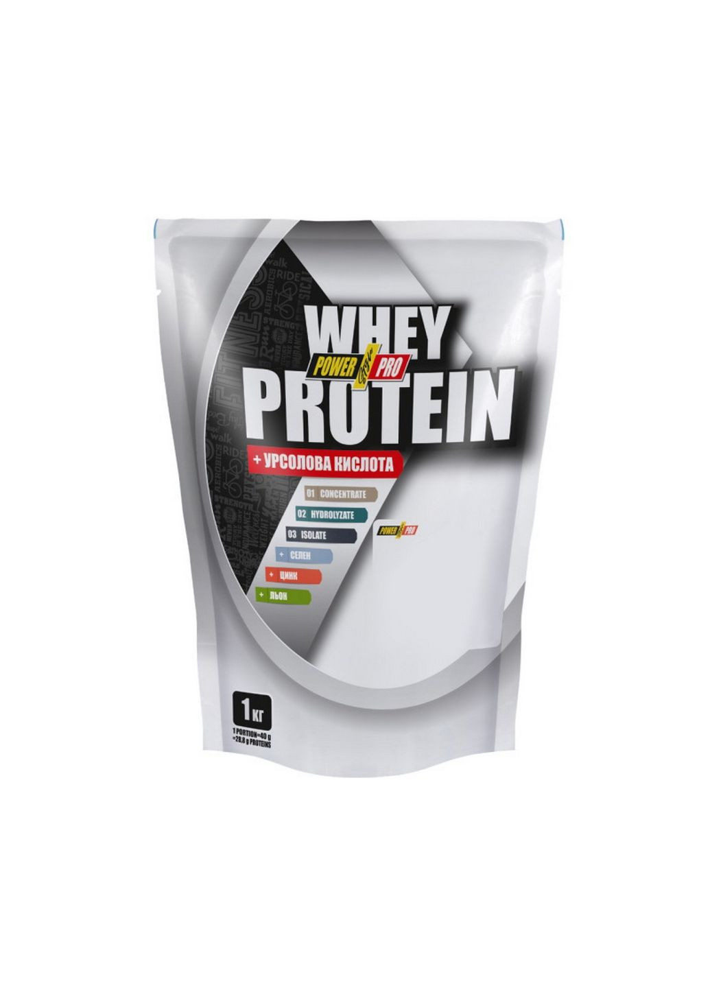 Протеин Whey Protein, 1 кг Шоколад Power Pro (293418750)