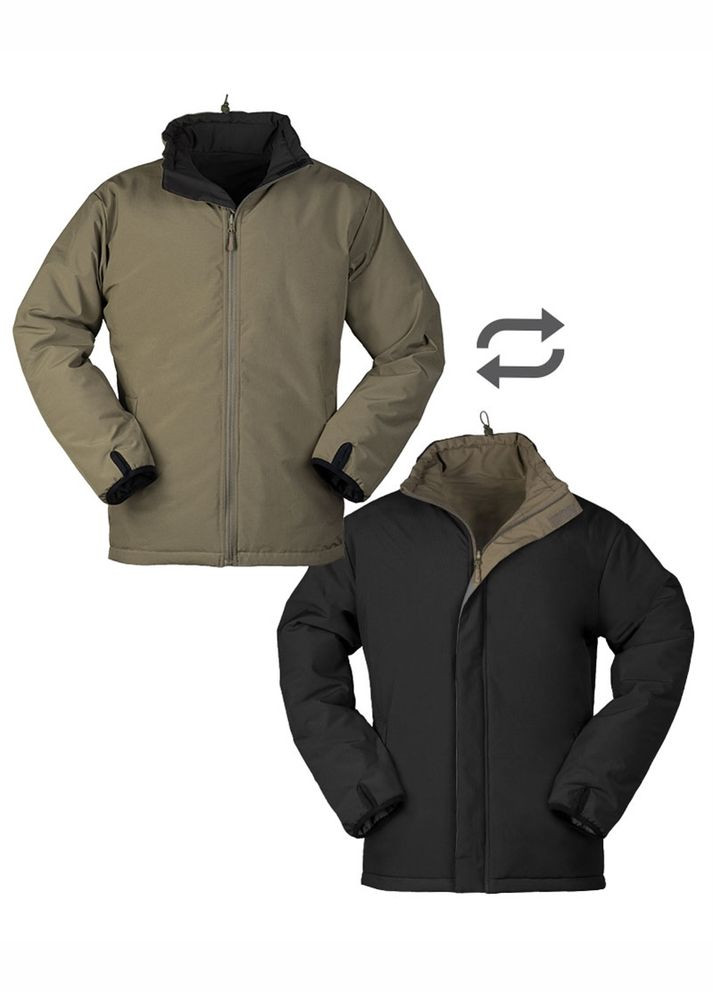 Куртка утеплююча двостороння Sturm Сold Weather Jacket Reversible Ranger Green/Black RANGER GREEN/BLACK Mil-Tec (315822480)