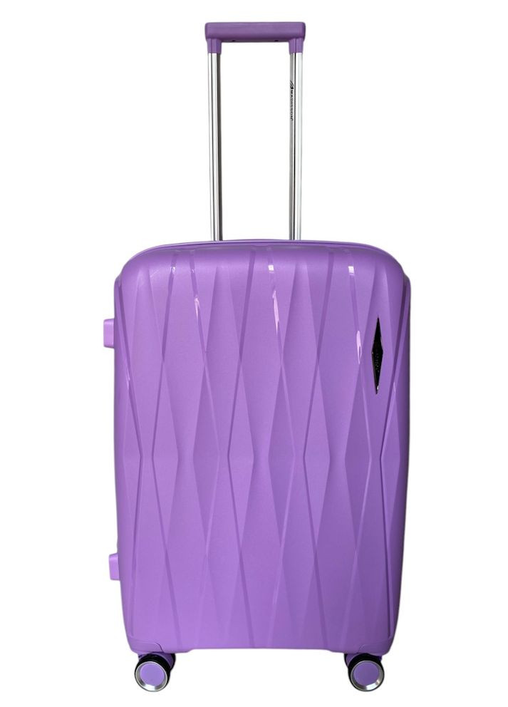 Чемодан средний M Madisson 51103 полипропилен Фиолетовый Snowball (328389014)