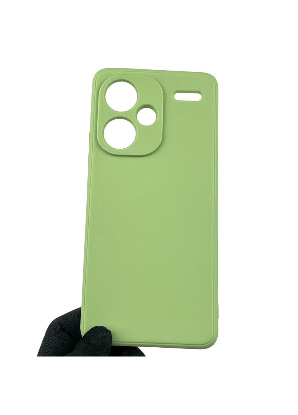 Чехол для Redmi Note 13 Pro Plus с квадратными гранямина сяоми редми нот 13 про плюс фисташковый Xiaomi (366019273)