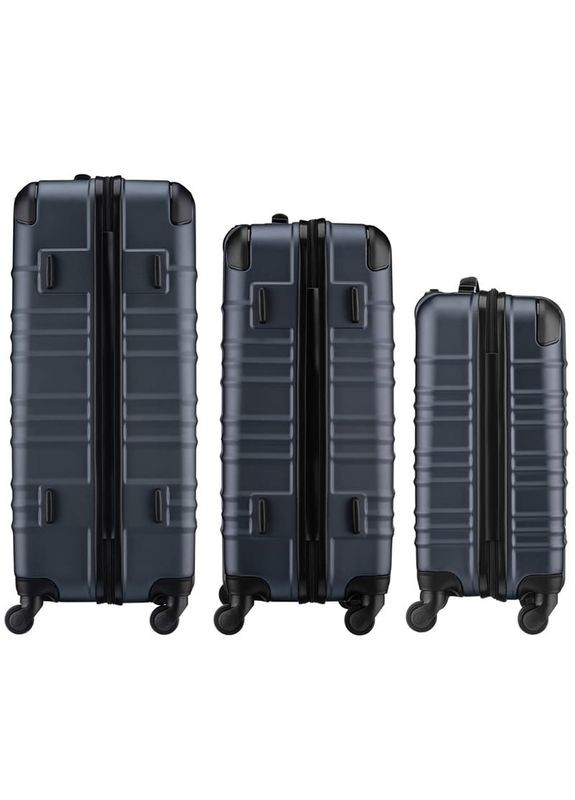 Набор чемоданов Amplar 3 в 1 (SML) пластик 4 колеса (653150) Wenger (322207373)