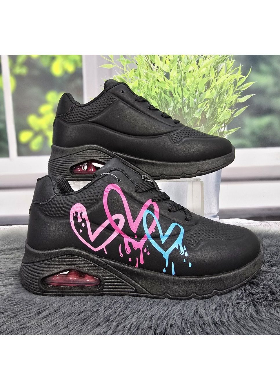 Кроссовки женские Loretta чёрные демисезоны (322187629)