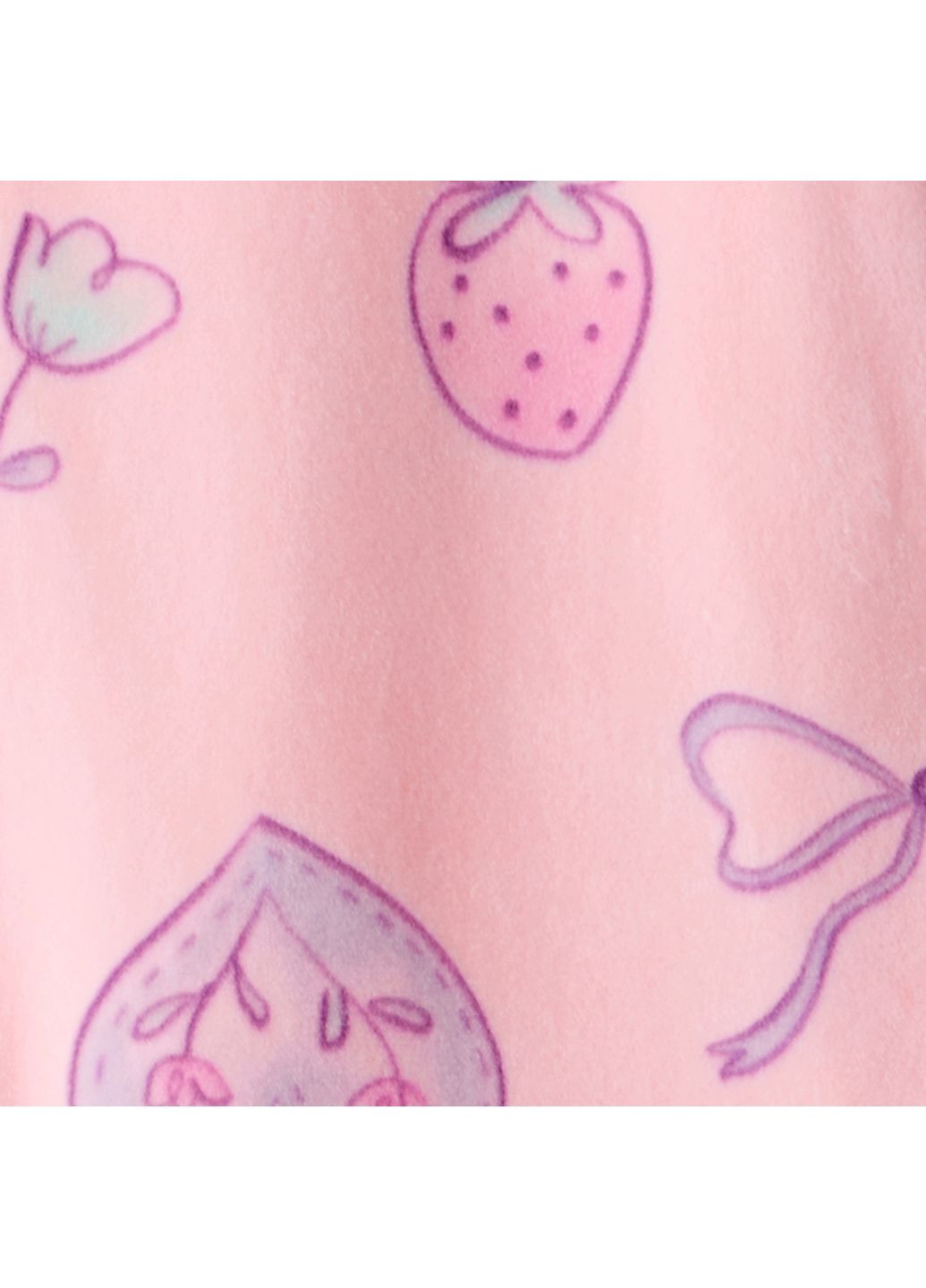 Розовая зимняя мужчина на флисе для девочки 72-76 см (1u065510_12m) Carter's