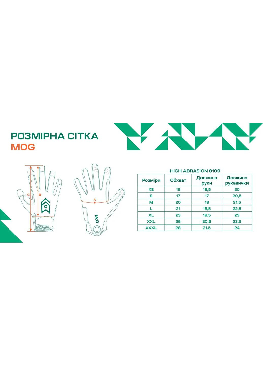 Перчатки Target High Abrasion Wolf Grey MOG (370140854)