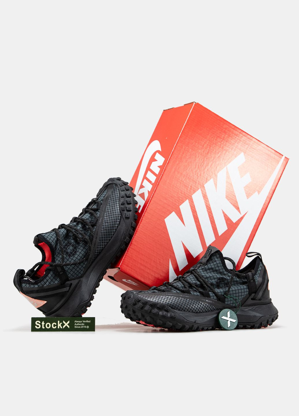 Чорні Осінні кросівки чоловічі nike acg mountain fly black | найк асж маунтін флай чорні No Brand