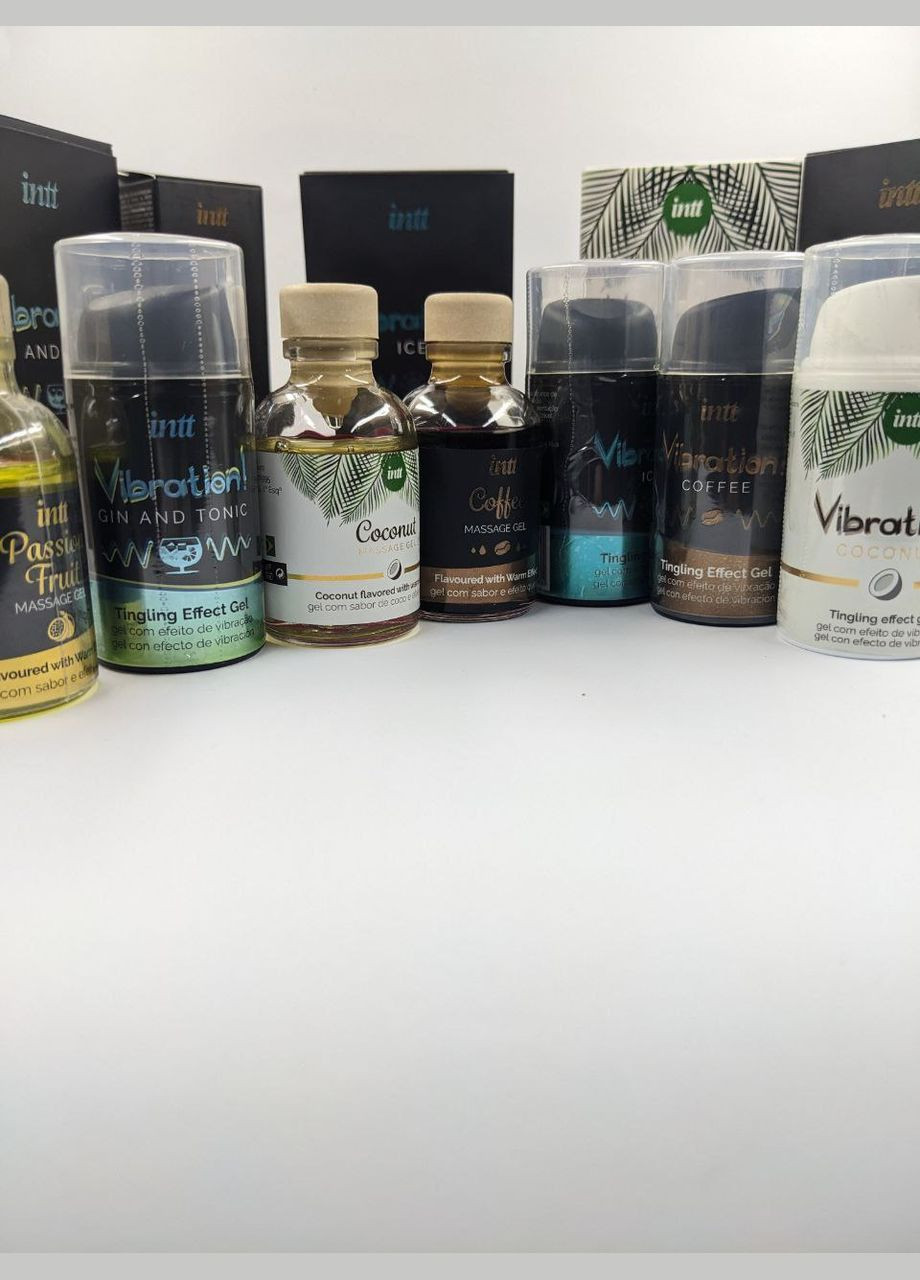 Жидкий вибратор Vibration Coffee 15 мл Intt (297132610)