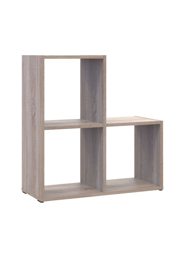 Стелаж Степ 2х2 Дуб сонома відкритий 69х28.8х71.4 (DRS-011762) Doros (361998975)
