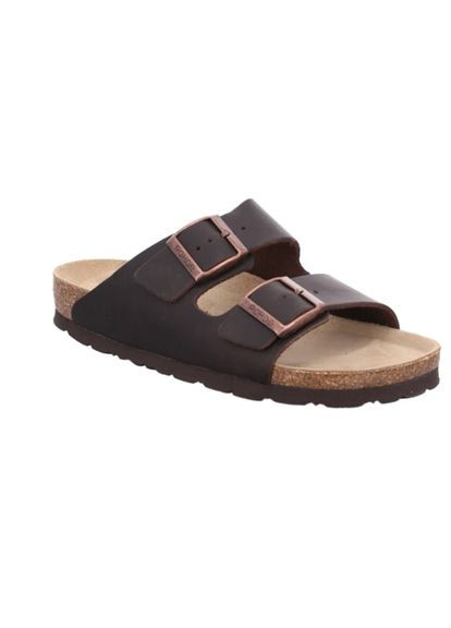 Цветные женские шлепанцы alba темно коричневый 5577 72 (германия) ( ) Rohde