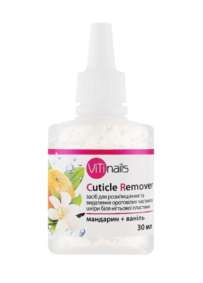 Ремувер средство для размягчения и удаления кутикулы, мандарин и ваниль, 30 мл ViTi nails (296665146)