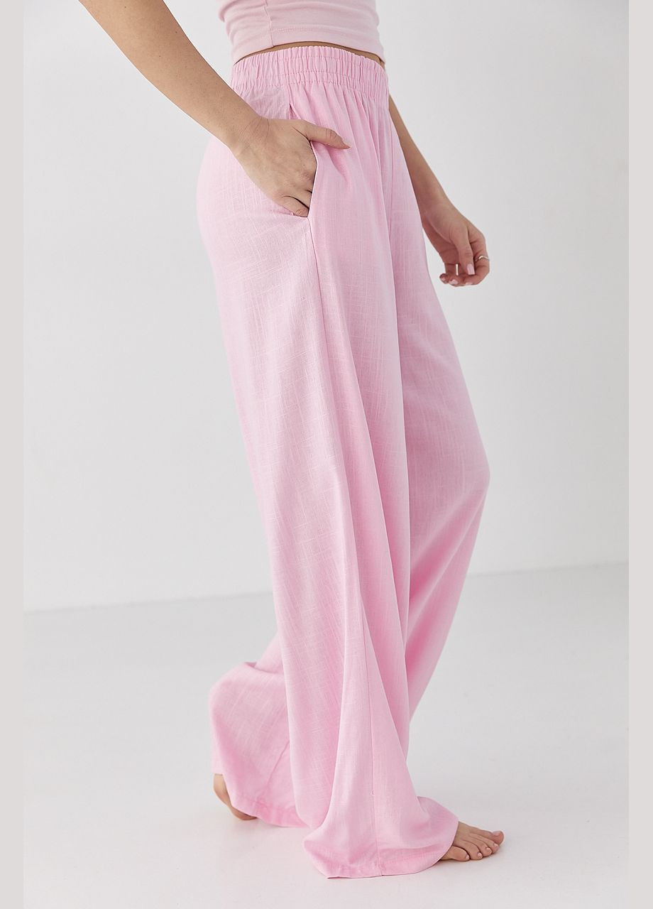 Літні штани на гумці вільного крою Lurex (332200022)