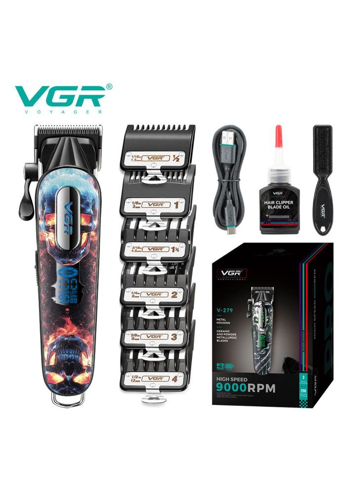 Акумуляторна машинка для стрижки V-279 RED VGR (364666055)