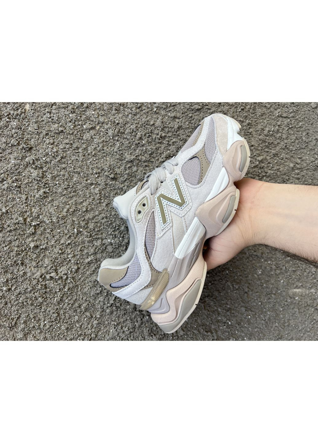 КРОСІВКИ ЖІНОЧІ NEW BALANCE 9060 BEIGE BROWN НЬЮ БЕЛАНС 9060 No Brand бежеві демісезони (367169007)