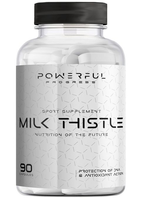 Расторопша (Силимарин) Milk Thistle 90 капс Powerful Progress (351863656)