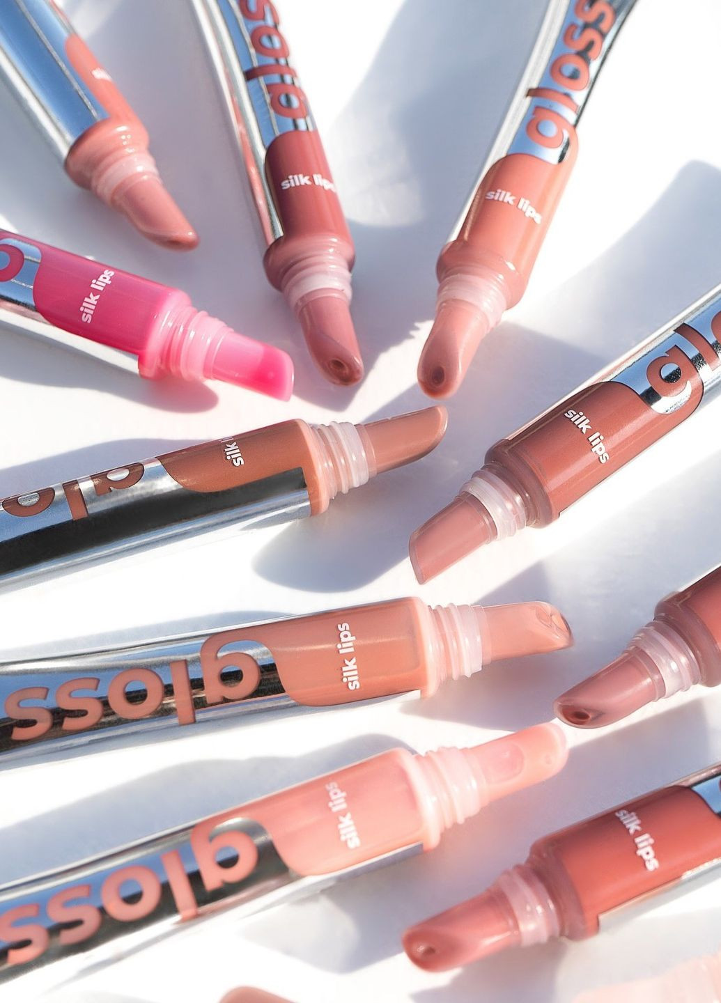 Увлажняющий блеск для губ Gloss Silk Lips №9 молочный шоколад, 11 мл Bless Beauty (311281182)