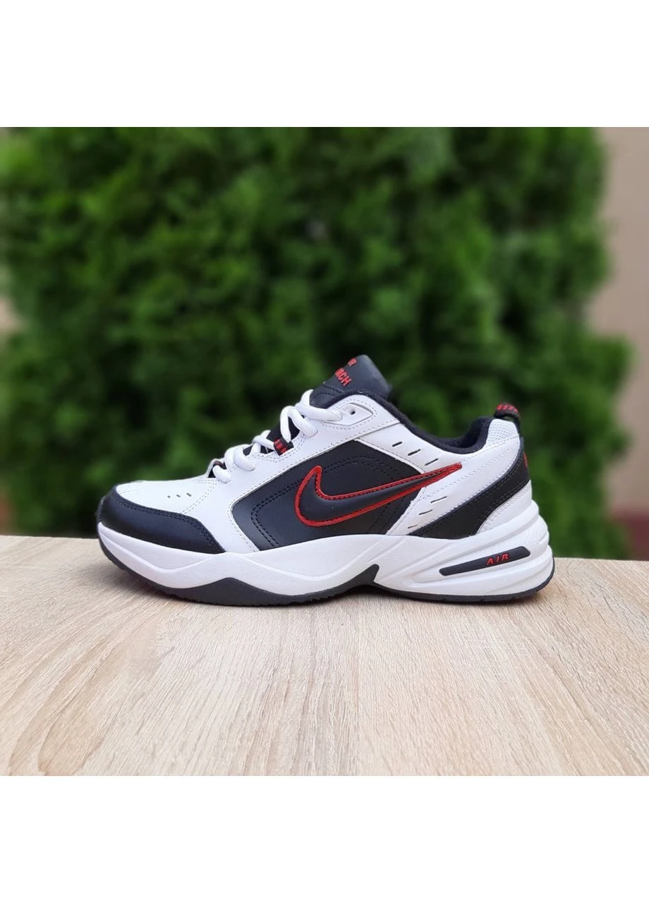 Черно-белые демисезонные кроссовки мужские nike No Brand Air Monarch