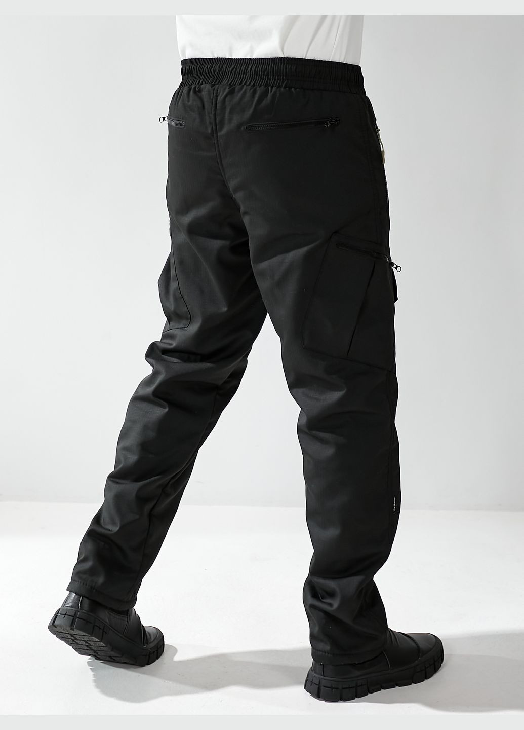 Черные кэжуал зимние брюки Tailer