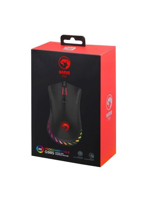 Миша Marvo G985 RGB-LED USB Black (268147439)