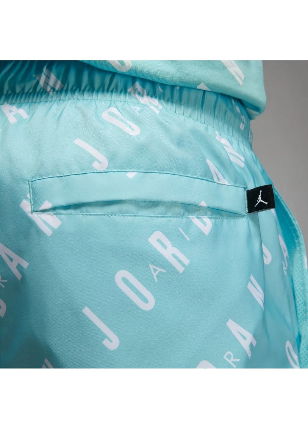 Мужские шорты Essentials Allover Print Poolside Turquoise Air Jordan (366039104)