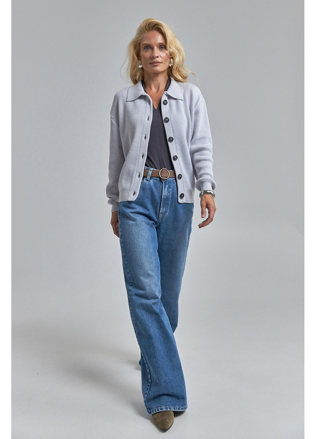 Кардиган з вовняної пряжі преміум 2900 Triko Bakh (369003670)