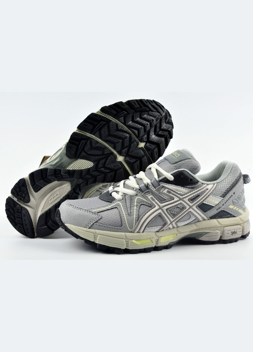 Серые всесезонные кроссовки унисекс asics gel kahana 8 No Brand