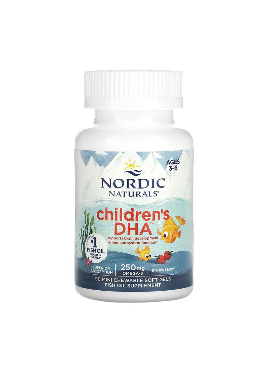 Children's DHA - 90 mini softgels Nordic Naturals (369399558)