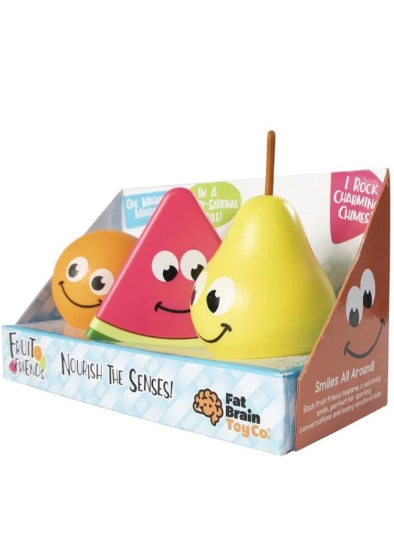 Ігровий набір Веселі фрукти Fruit Friends (F227ML) Fat Brain Toys (323125655)
