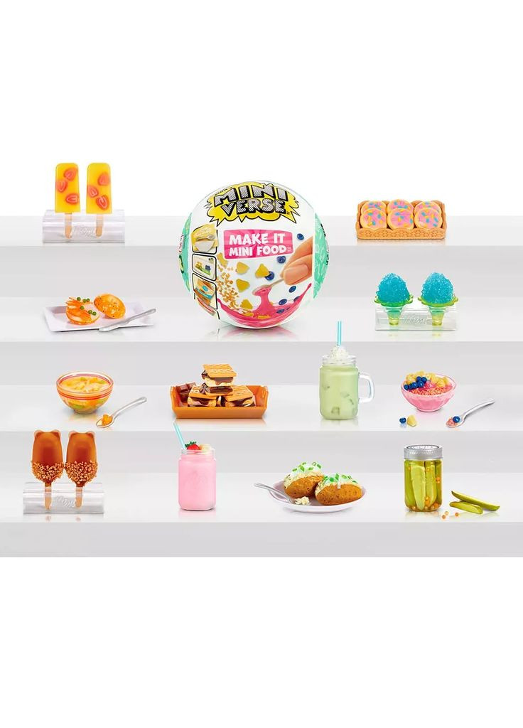 Игровой набор-сюрприз Mini Food Создай кафе в ассортименте (505396) MGA's Miniverse (346999014)