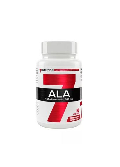 Альфа-липоевая кислота Alpha Lipoic Acid 600 mg 60 caps 7 Nutrition (284712538)