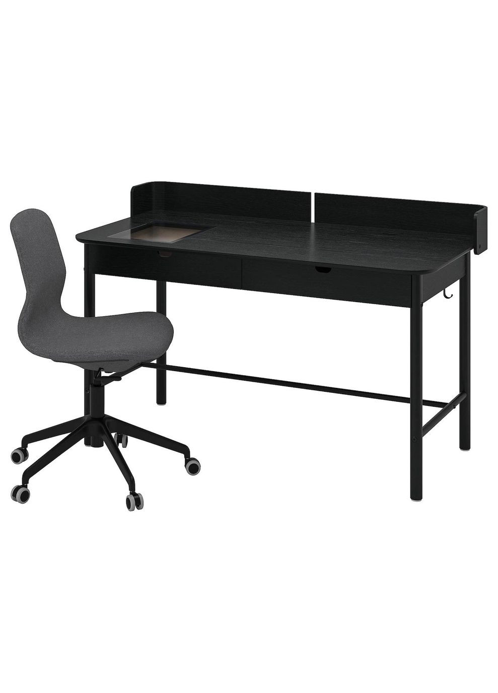 Письмовий стіл і стілець ІКЕА RIDSPO / LANGFJALL (s59502877) IKEA (278408959)