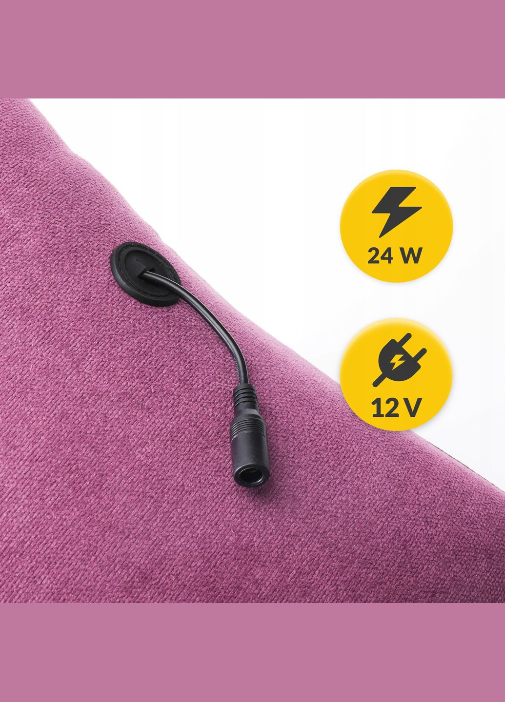 Подушка-массажер Shiatsu Lite Violet () 4FIZJO P-5905973404129 (340458975)