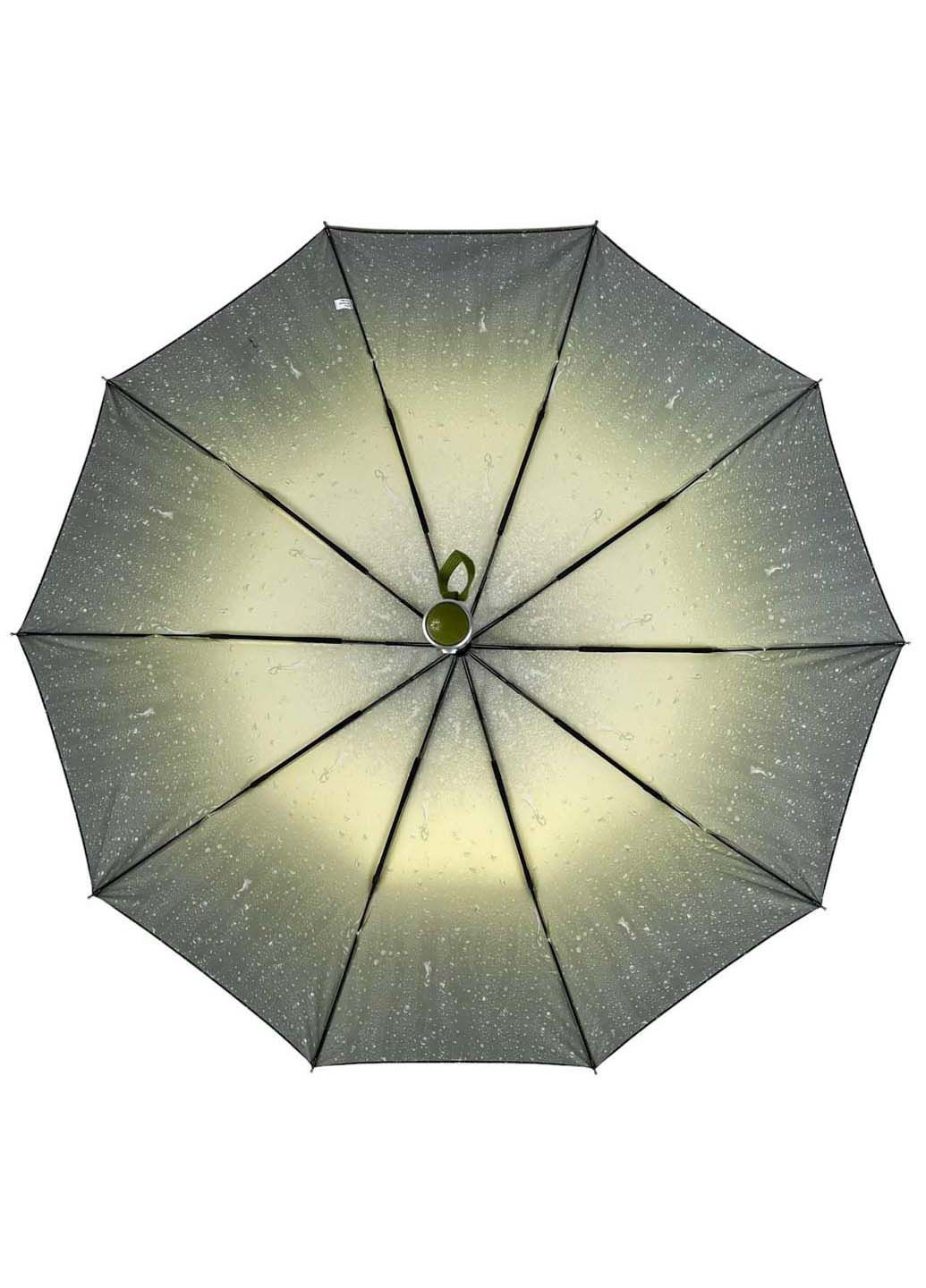 Жіноча парасоля напівавтомат з принтом крапель Bellissima (289977361)