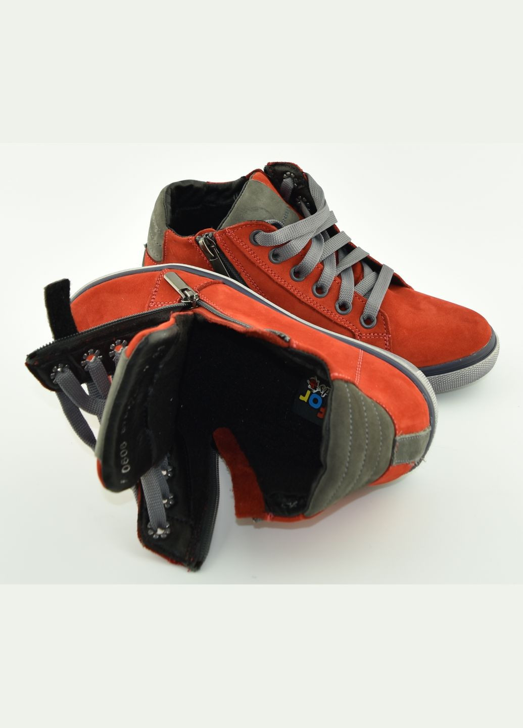 Напівчеревики підліткові спорт 87020/15/7ут, 22, Червоний Bistfor (325221530)