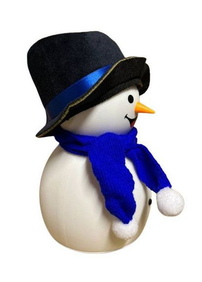 Дитячий силіконовий нічник Сніговик Snowman LJC-118 світильник акумуляторний іграшка для сну No Brand (317619368)