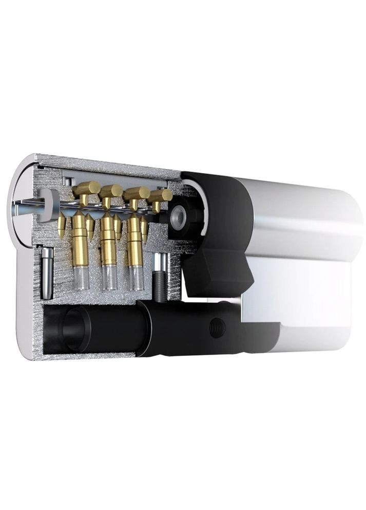 Циліндр Premier XR-100-NI (50х50) Ключ/Ключ Apecs (370289823)