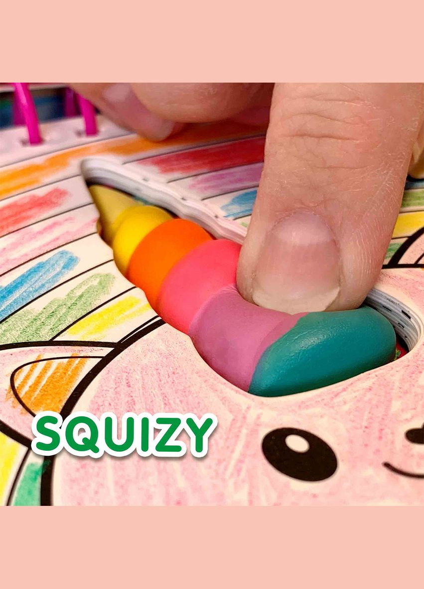 Книжка-розмальовка Єдиноріжка 15 сторінок 40 наліпок з блискітками () Ses Creative 00111S (331861299)